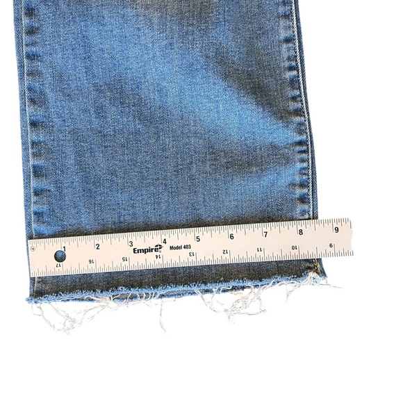 Lucky Brand Mid Rise Ava Crop Mini Boot Jeans Women’s Size 14 - Picture 14 of 14